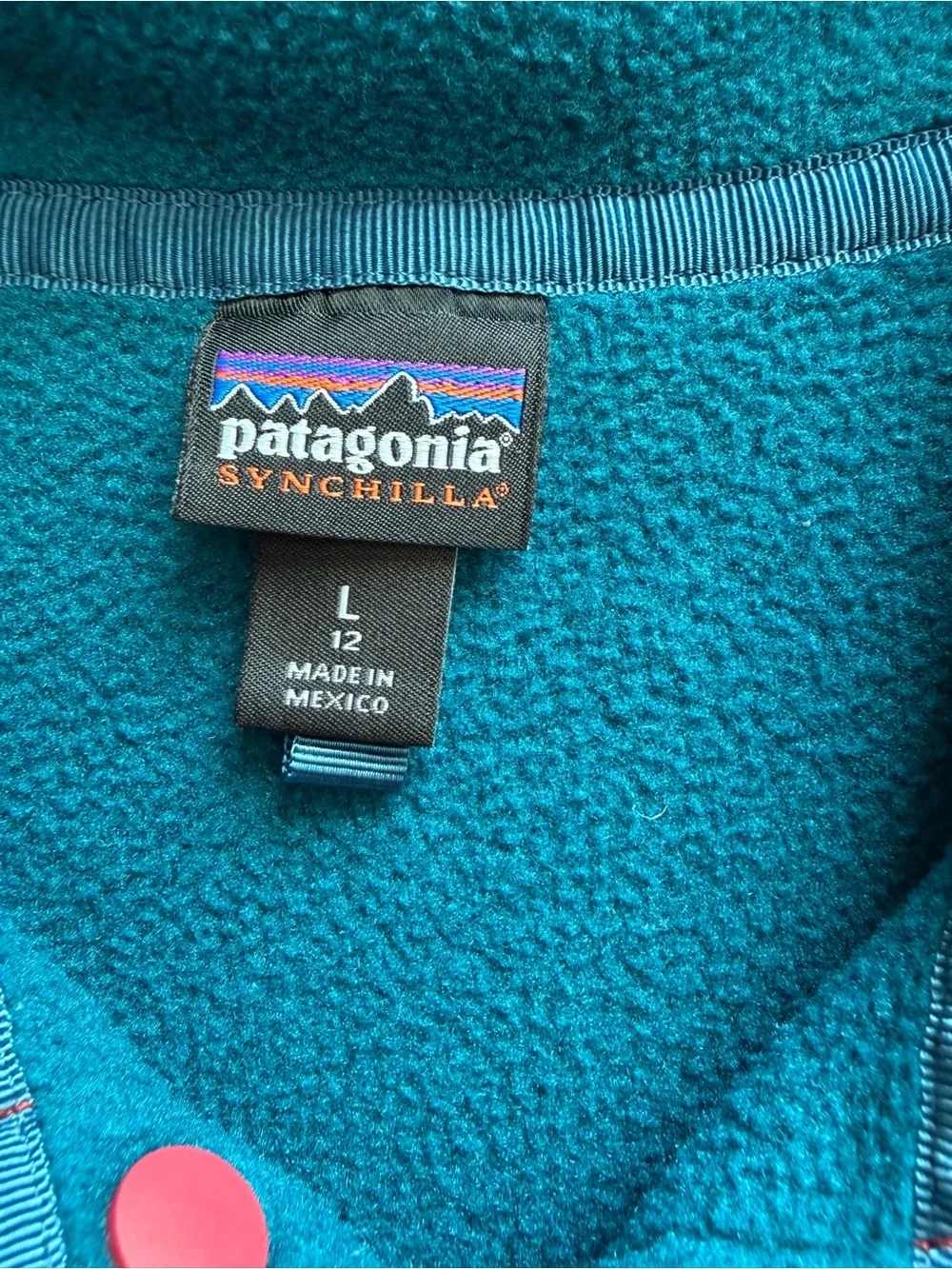 Patagonia Kids Lightweight Synchilla Snap-T Fleece Pullover L 12